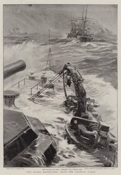 Die Marine-Manöver mit der Reserveflotte